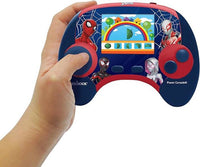 LEXIBOOK - Console educativa bilingue francese/inglese - Spiderman, schermo LCD da 2,8 pollici - blu/rosso -JCG100DPi1