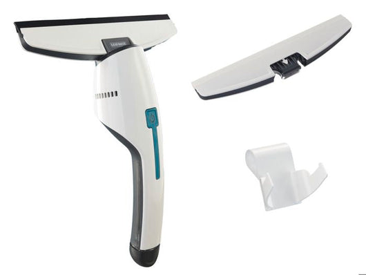 LEIFHEIT 51035 - Aspirapolvere bagno e vetro Nemo - Serbatoio 60ml - Autonomia 45min - IPX7 - Design ergonomico e sottile