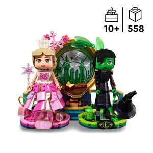 LEGO Wicked 75682 Minifigure di Elphaba e Glinda  Idea regalo di compleanno
