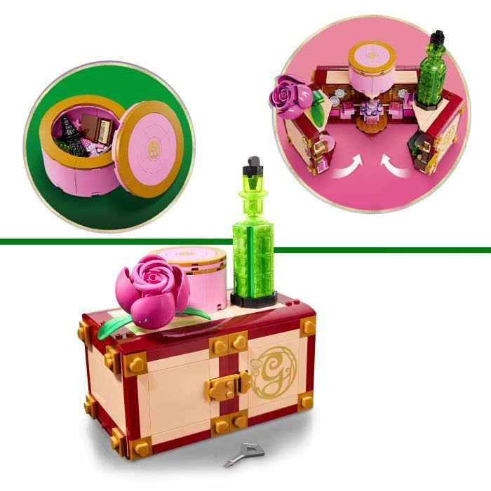 LEGO Wicked 75683 Il dormitorio di Glinda ed Elphaba - Modello da collezione con mini-doll