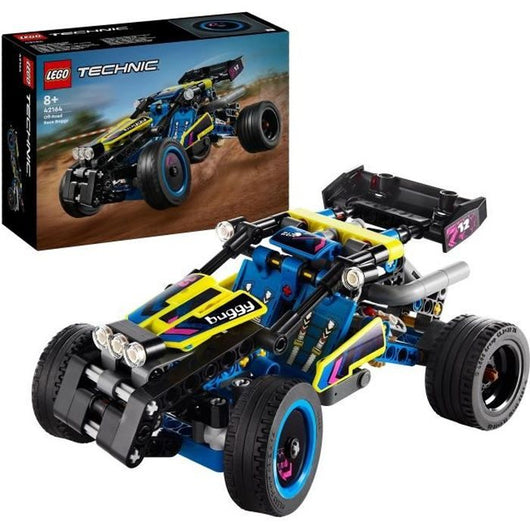 LEGO Technic 42164 Buggy da corsa fuoristrada, veicolo da rally, giocattolo costruibile per auto da corsa