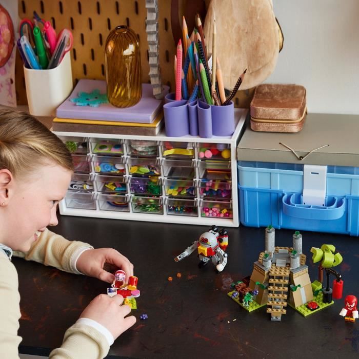 LEGO Sonic the Hedgehog 76998 Knuckles e il Santuario del Maestro Emerald Gamer Set