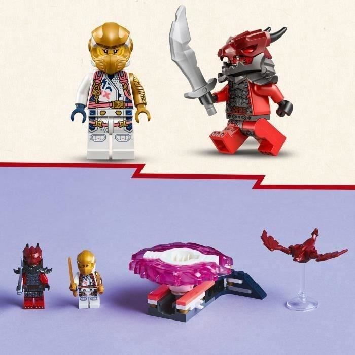 LEGO NINJAGO 71824 La Top Spinjitzu del Drago di Sora - Gioco di costruzioni per bambini di 6 anni