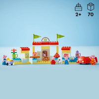 LEGO DUPLO 10434 Il supermercato di Peppa Pig - Giocattolo per bambini 2 anni