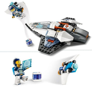LEGO City 60430 Astronave interstellare, Giocattolo spaziale, Regalo per bambini dai 6 anni, Gioco creativo con minifigure