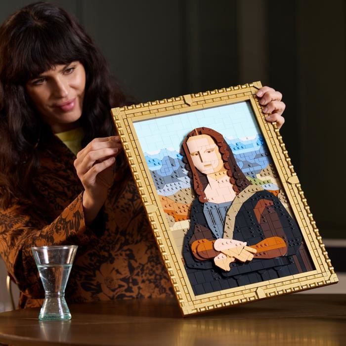 LEGO Art 31213 La Monna Lisa - Set di costruzione del dipinto Leonardo da Vinci - Decorazione