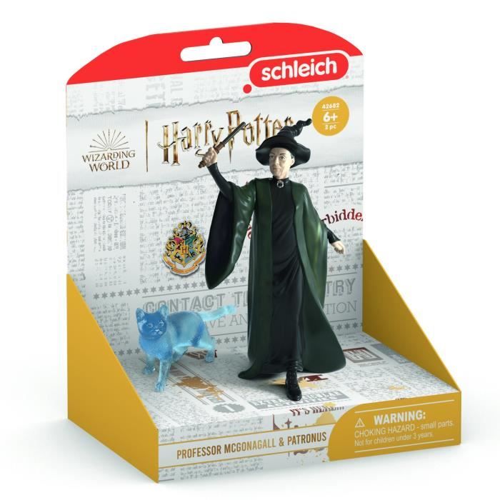 Le figurine della Professoressa McGonagall e del suo Patronus, Schleich 42682 Harry Potter, Per bambini dai 6 anni
