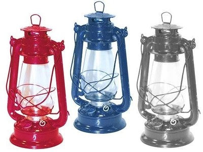 LANTERNE LANTERNA LAMPADE A PETROLIO CM. 30 DIVERSE COLAZIONI DISPONIBILI