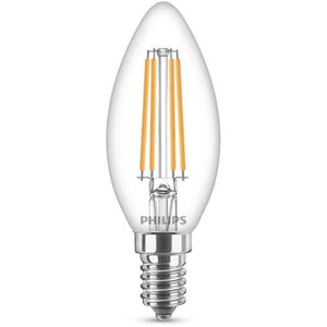Lampadina LED Philips Equivalente 60W E14 Bianco caldo Non dimmerabile, Vetro
