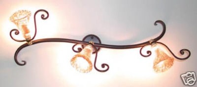 LAMPADE LINEA FARETTO LAMPADA A MURO APPLIQUE 3 LUCI ORIENTABILE