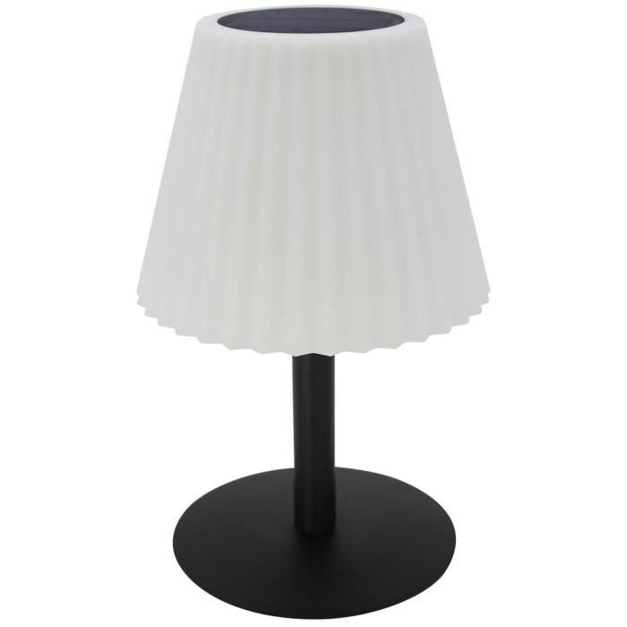 Lampada da tavolo solare 2 in 1 per piantare o posizionare - LUMISKY - BOUFFANT - H62 cm - LED bianco dimmerabile