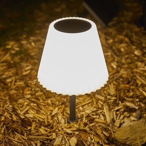 Lampada da tavolo solare 2 in 1 per piantare o posizionare - LUMISKY - BOUFFANT - H62 cm - LED bianco dimmerabile