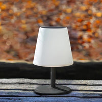 Lampada da tavolo solare e ricaricabile - LUMISKY - STANDY TINY SOLAR - H25 cm - LED bianco caldo e bianco dimmerabile