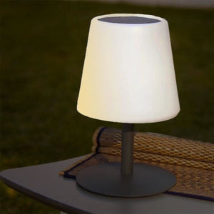 Lampada da tavolo solare e ricaricabile - LUMISKY - STANDY TINY SOLAR - H25 cm - LED bianco caldo e bianco dimmerabile