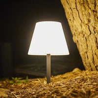 Lampada da tavolo solare 2 in 1 per piantare o posizionare - LUMISKY - BOUFFANT - H62 cm - LED bianco dimmerabile