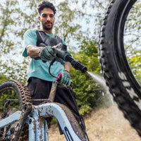 Idropulitrice mobile a media pressione OC 6-18 (con batteria 18 V/2,5 Ah + caricabatteria di serie)