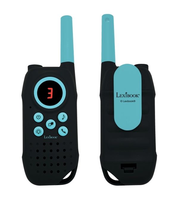 I walkie-talkie digitali ricaricabili hanno una portata di 5 km, 8 canali