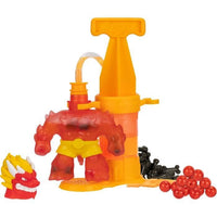 Hero Creator Blazagon Figura 11 cm - HERoeS OF GOO JIT ZU - Kit per la creazione di texture personalizzate