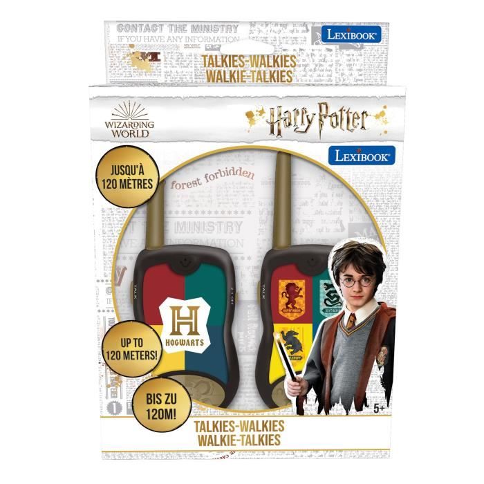 HARRY POTTER - Walkie-talkie con portata fino a 120 m - LEXIBOOK