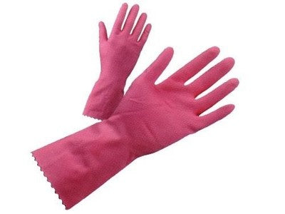 GUANTI CASALINGHI IN GOMMA GUANTI PER PULIZIE TAGLIE S M L XL
