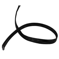 Guaina trecciata nera diametro 10mm Aleyay - prezzo al metro