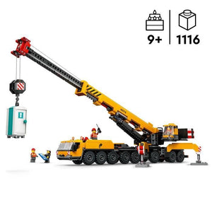 Gru mobile gialla LEGO City 60409, set da costruzione regalo per bambini