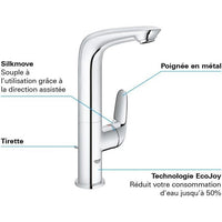 GROHE - Miscelatore monocomando per lavabo - Taglia L