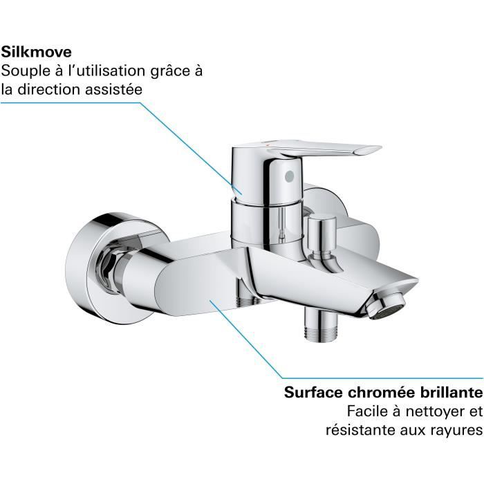 GROHE - Miscelatore monocomando vasca/doccia - a parete