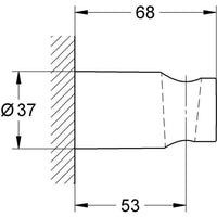 GROHE - Supporto doccia a parete