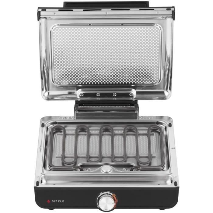 Griglia e plancha da interno - NINJA - Sizzle GR101EU - 34 x 8 x 13,5 cm - Nero