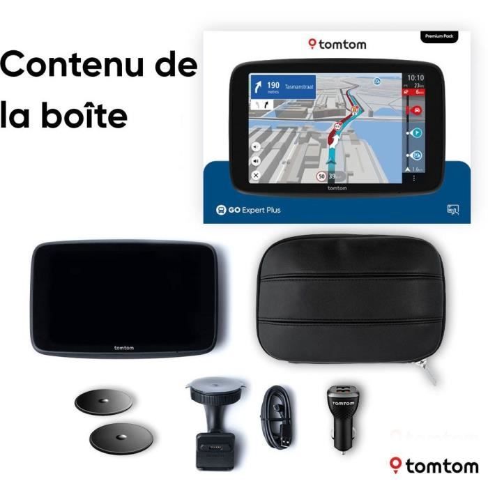 GPS per camion - TOM TOM - GO Expert Plus - Schermo 7 HD - Pacchetto Premium mappe del mondo