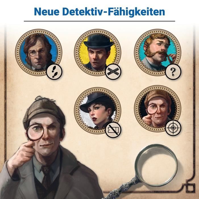 Gioco di strategia Sherlock Holmes di Scotland Yard