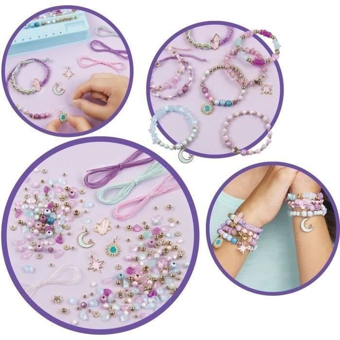 Gioco di creazione di gioielli - LANSAY - 41322 - Make It Real - Bracciali in pietra celeste