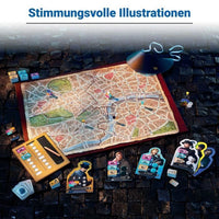 Gioco di strategia Sherlock Holmes di Scotland Yard