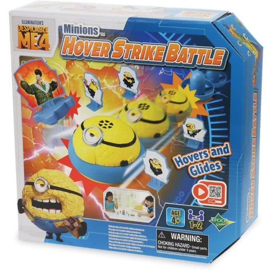 Gioco da tavolo - EPOCH GAMES - Minions Hover Strike Battle - Restituisci il disco, evita i Minion!