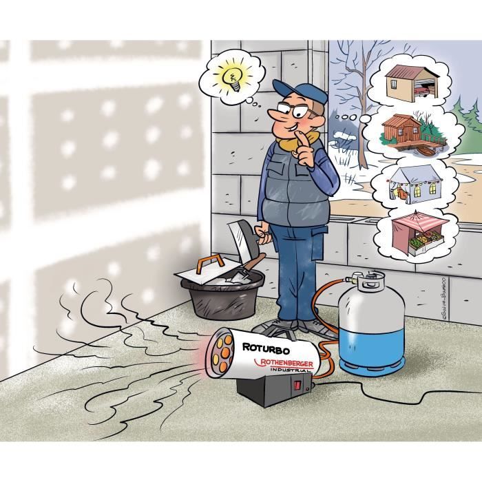 GENERATORE DI ARIA CALDA ROTURBO