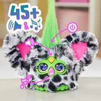Furby Furblets Moo-Boo, Mini Peluche Elettronico per Bambine e Bambini, 45+ Suoni, Dai 6 Anni in su, Serie 4, Hasbro