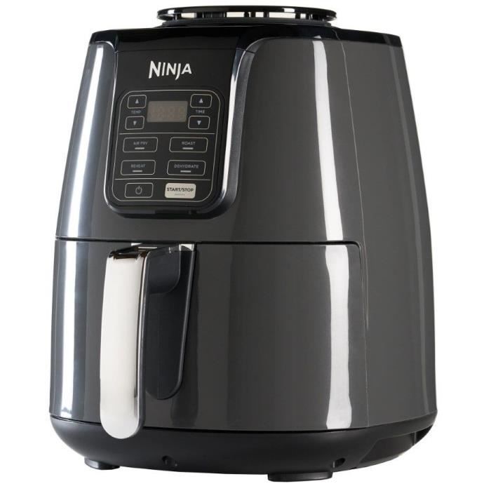 Friggitrice senza olio - Air Fryer - NINJA - AF100EU - 3,8 L - 34,5 x 27,9 x 33,8 cm - Nero