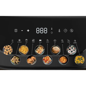 Friggitrice dietetica - LITTLE BALANCE - Crousty light XL - 7 L - 1600 W - 10 programmi - Nero