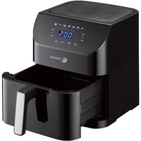 Friggitrice senza olio - FAGOR - Airfryer XL - 8 L - 1800 W - Touch screen - 7 preimpostazioni di cottura - Timer - Nero