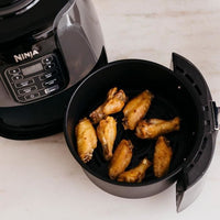 Friggitrice senza olio - Air Fryer - NINJA - AF100EU - 3,8 L - 34,5 x 27,9 x 33,8 cm - Nero