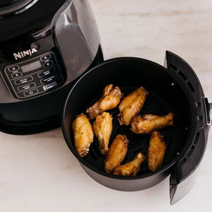 Friggitrice senza olio - Air Fryer - NINJA - AF100EU - 3,8 L - 34,5 x 27,9 x 33,8 cm - Nero