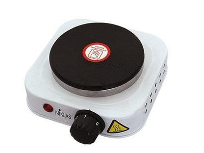 FORNELLO ELETTRICO 1 PIASTRA NIKLAS 500Watt FORNELLI DA CAMPEGGIO