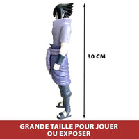 Figura articolata grande - BANDAI - Anime Heroes - Naruto Shippuden - Anime Heroes Mega Figure 30 cm - Sasuke Uchiha
