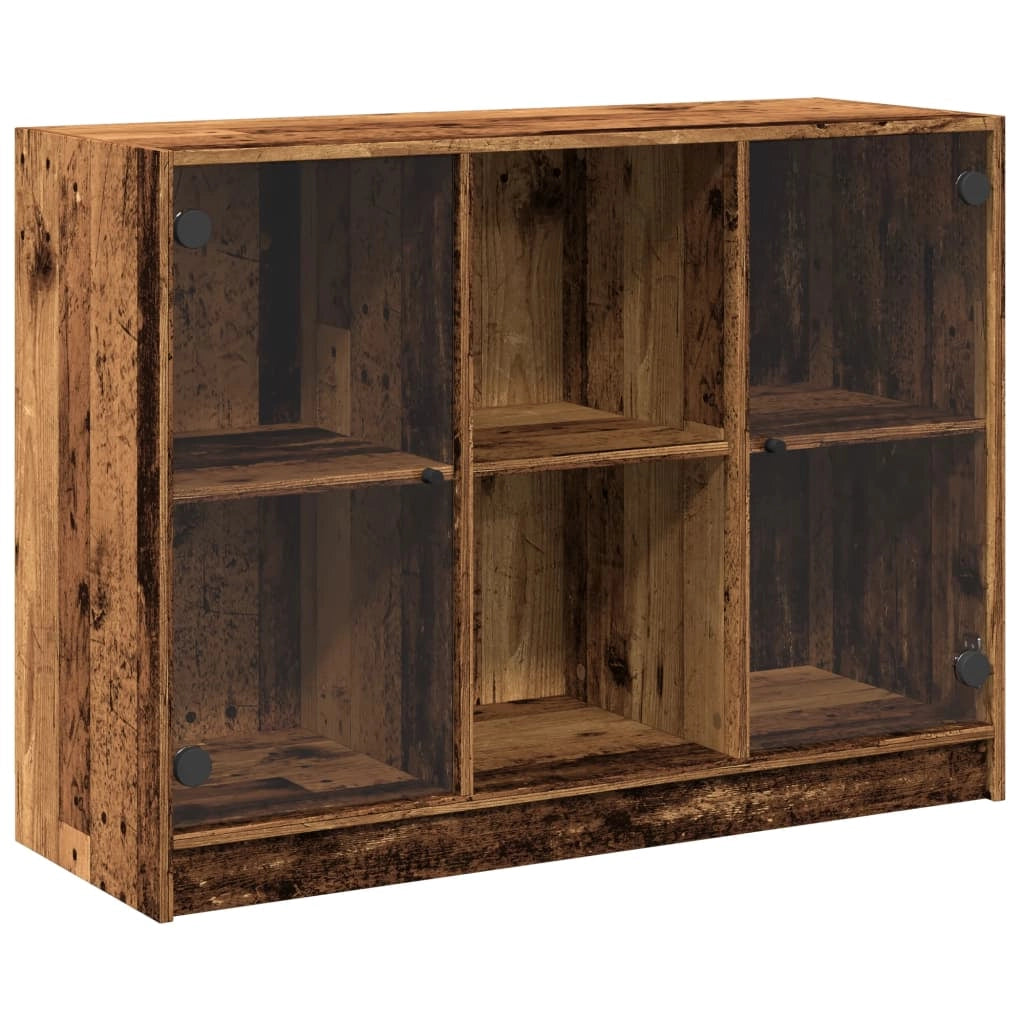 Buffet credenza cassettiera armadio mobile contenitore organizer cucina soggiorno salotto legno vecchio 102 x 37 x 75,5 cm legno ingegnerizzato marrone 02_0036598