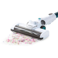 DOMO DO233SV - Aspirapolvere 2 in 1 senza fili - 2 velocità - Sistema ciclonico - Autonomia 20min - Serbatoio polvere 0,6L