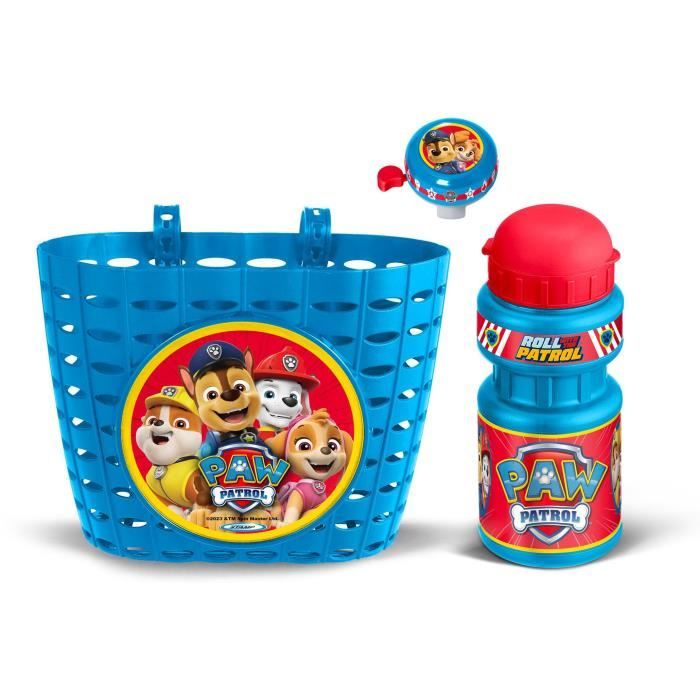 Divertente set che comprende un bidone della spazzatura + un bidone + un campanello - PAW PATROL - PAT PATROUILLE