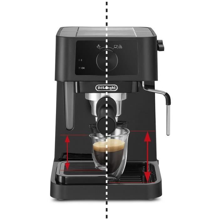 DELONGHI - Pompa espresso solo EC235.BK - lancia vapore - Compatibile ESE - Nera