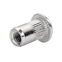 Dadi a crimpare per viti 8mm - RAPID - M8 - Confezione da 20 pezzi + punta per trapano