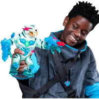 Cryo Lab - MOOSE TOYS - Mr. Beast Lab - 18 cm, 30 luci e suoni, 2 animali da collezione